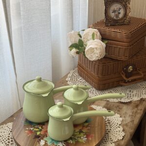 ثلث غلايات قهوة توتيا (اخضر)